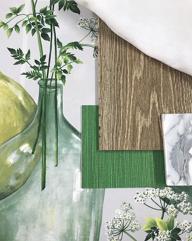 Botanical Inspired scheme 🌿 #classic #greenhues #richtimber #marble #timelessdesign #interiorinspiration #interiordesign #interiordecorating #brisbanebusiness #brisbanedesign #brisbaneinteriors  #sohointeriors