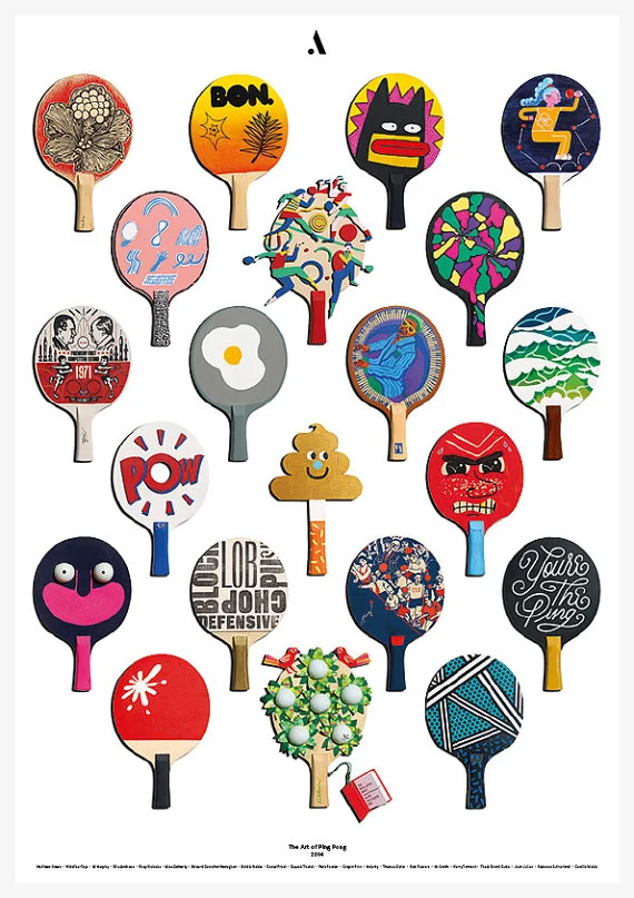The Art of Ping Pong 2014 poster