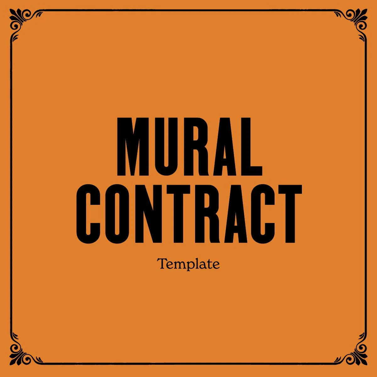 Mural Contract Template