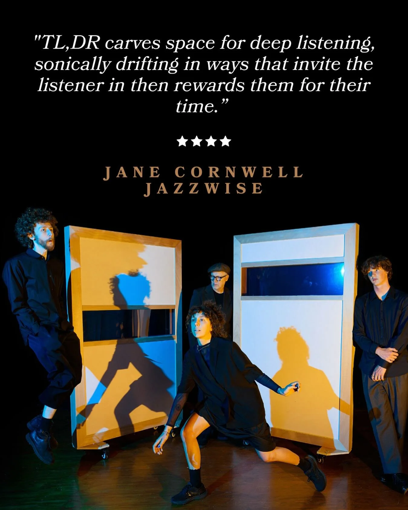 Check out this awesome review in Jazzwise Magazine of Too Long; Didn&rsquo;t Read featuring Peter Knight, Helen Svoboda, Theo Carbo and Quinn Knight! 

TL;DR is brought together by trumpeter/composer Peter Knight who was until recently the artistic d