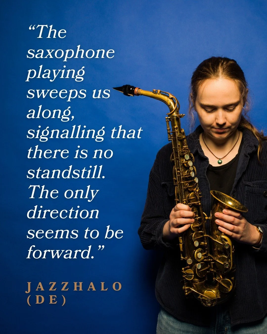 Check out this review of 'Tidelines' by saxophonist Tessie Overmyer in Jazzhalo!

"The saxophone playing sweeps us along, signalling that there is no standstill. The only direction seems to be forward."

You can listen to Tidelines, alongsi