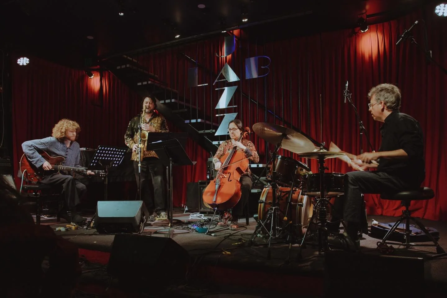 The second single &lsquo;From the Deck&rsquo; by Open Thread is out this Friday!

Open Thread was formed in 2023 by cellist Peggy Lee, saxophonist Julien Wilson, guitarist Theo Carbo, and drummer Dylan van der Schyff. Their music integrates anthemic 