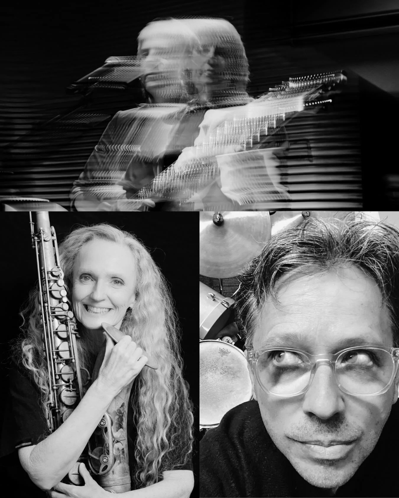 Even Quiet Embers Carry Fire is out this Friday!

Even Quiet Embers Carry Fire brings together guitarist Jess Green, saxophonist Sandy Evans, and drummer Dylan van der Schyff in a deeply attentive exploration through free improvisation that evokes ex