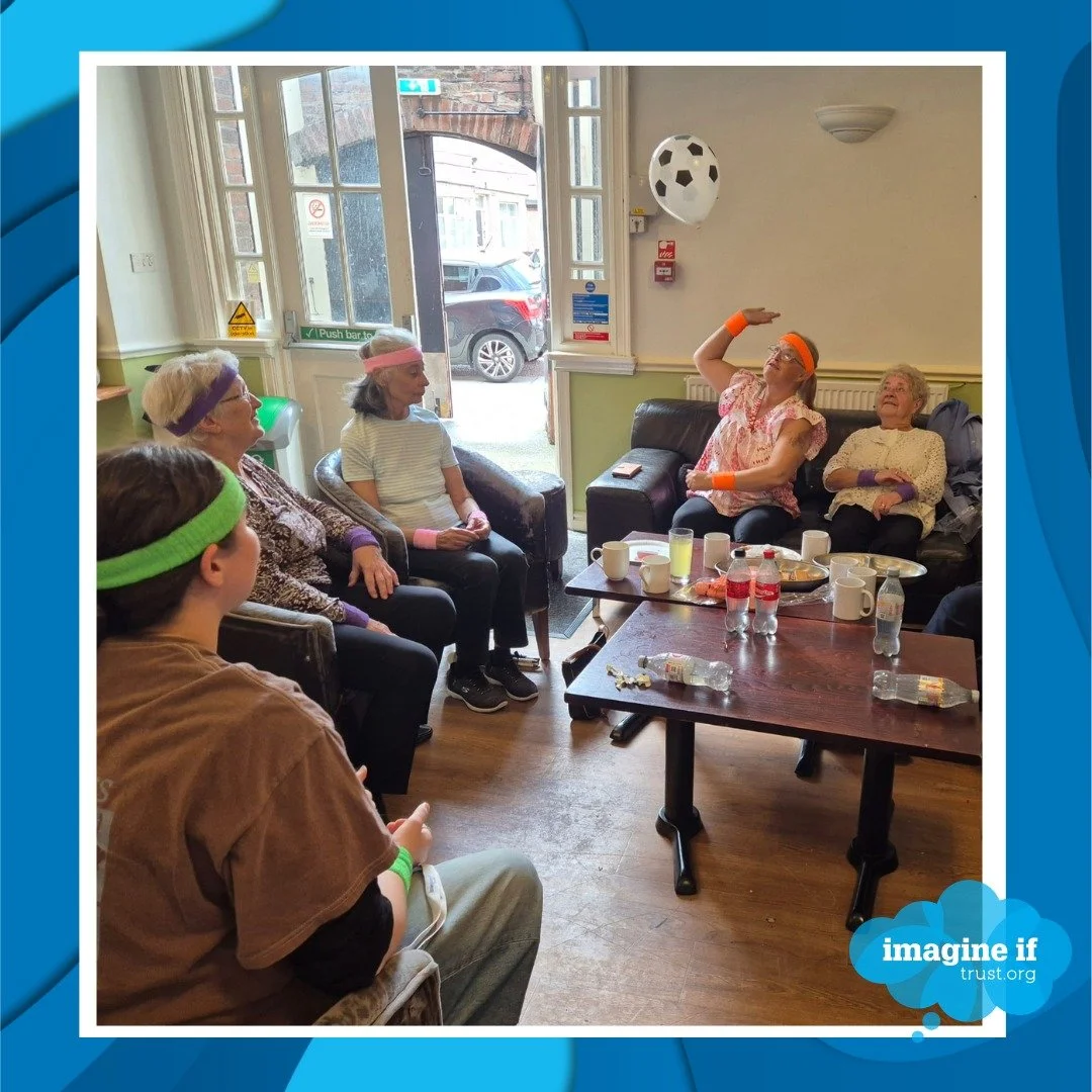 Today was the Forever Young Olympics 🏆

The teams took part in fencing, bowling, archery, balloon volleyball, newspaper sprint and much more. Disability or age is no&nbsp;barrier&nbsp;to&nbsp;us!

#imagineiftrust #communityimpact #foreveryoung