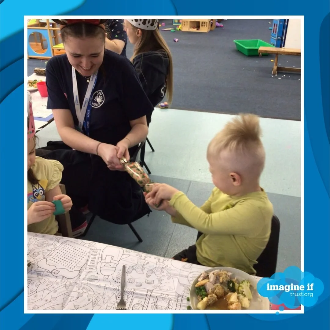 Our nursery children at @stickyfingersdaynursery have had lots of fun this week! They had a Family Christmas Party which included a very special visitor 🎅🏼

They also enjoyed their Nursery Christmas Dinner🎄 🍽 and the children made and posted out 