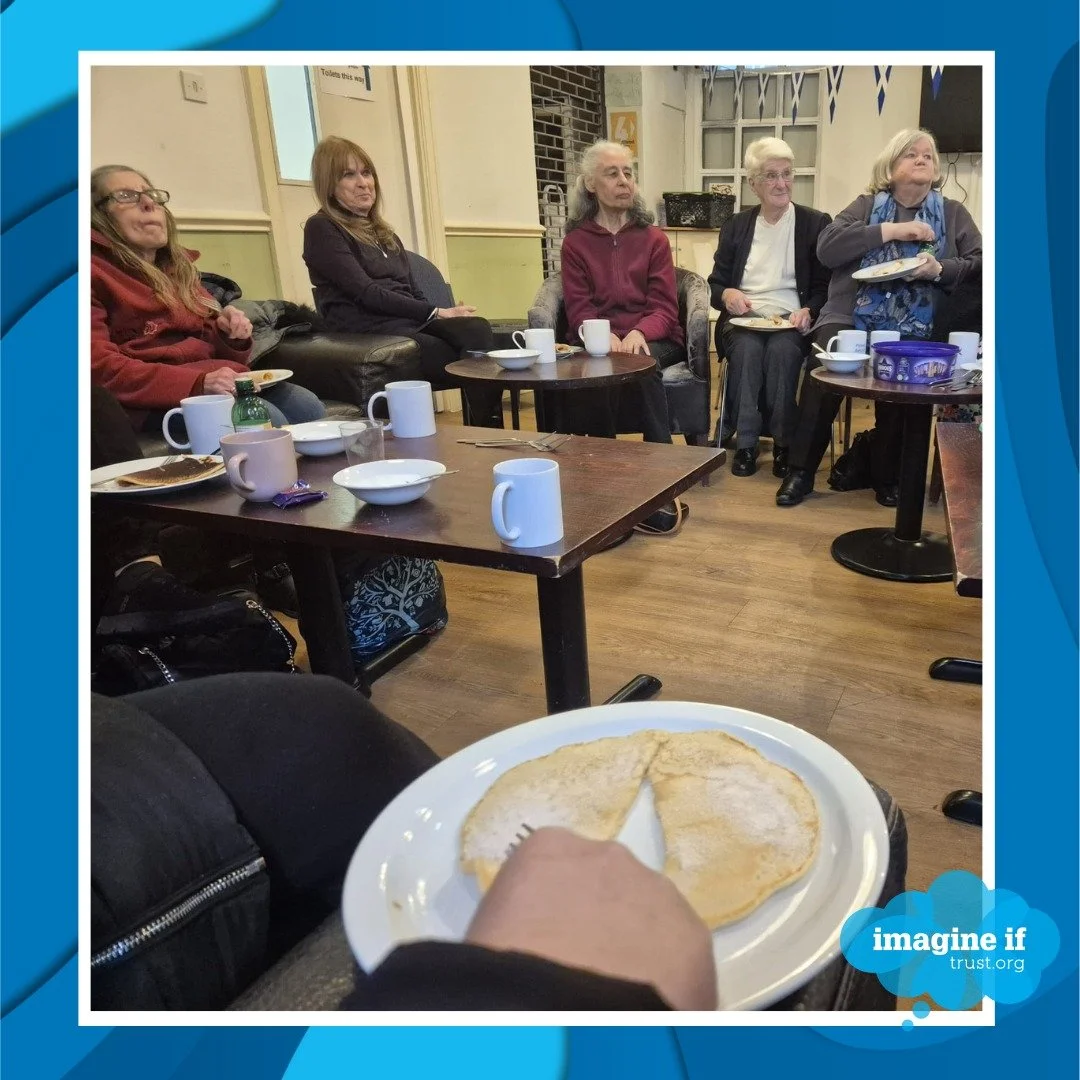 Before half term, there were 4 celebrations in one day in Forever Young. We had an early pancake day, Valentines day craft, a late birthday and a farewell to one of our longest serving members as she leaves us to go to bonnie Scotland, but not withou