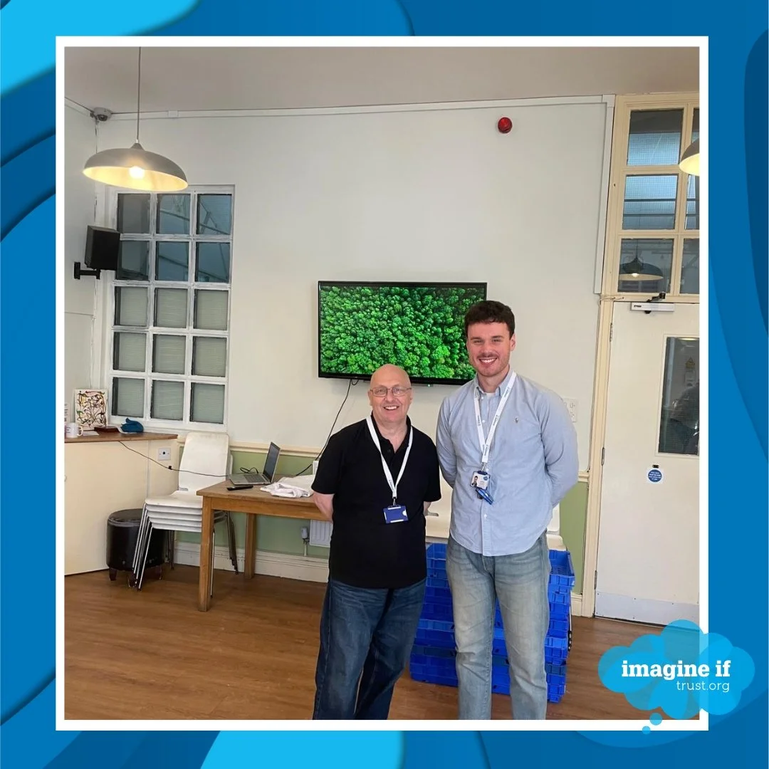 We're excited to welcome Ian Grant (pictured right) as our Genesis Housing Manager, he will be working with the other Ian to come alongside the residents to support, mentor and help them move on in their lives as well as developing our housing offer.