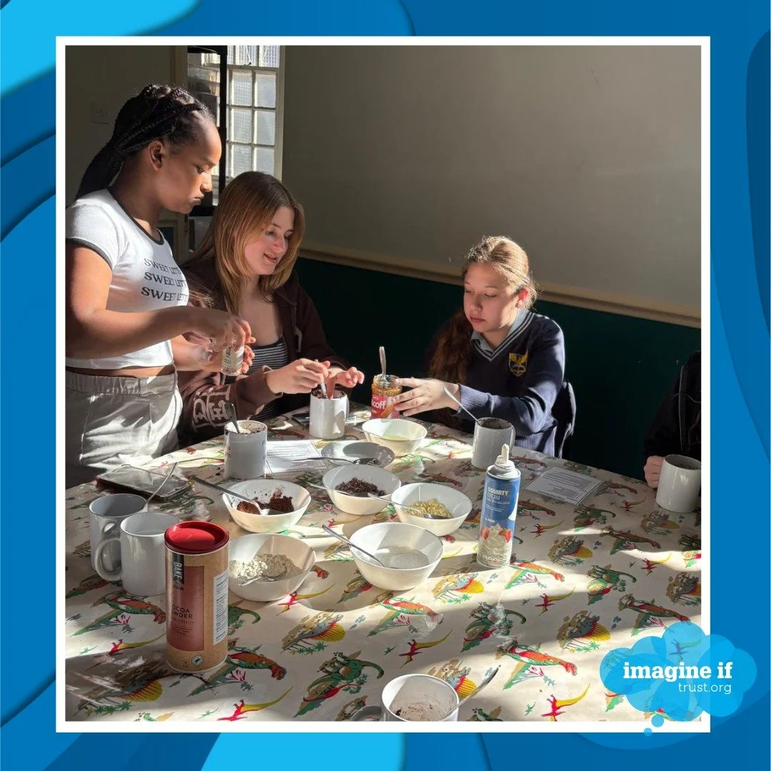 Last night at the Zone Youth Cafe, we made fudgy mug brownies! 😍

They all had a recipe in front of them and they had to follow it carefully, weigh out the ingredients, mix it together, and bake it in the microwave themselves! They even had to time 