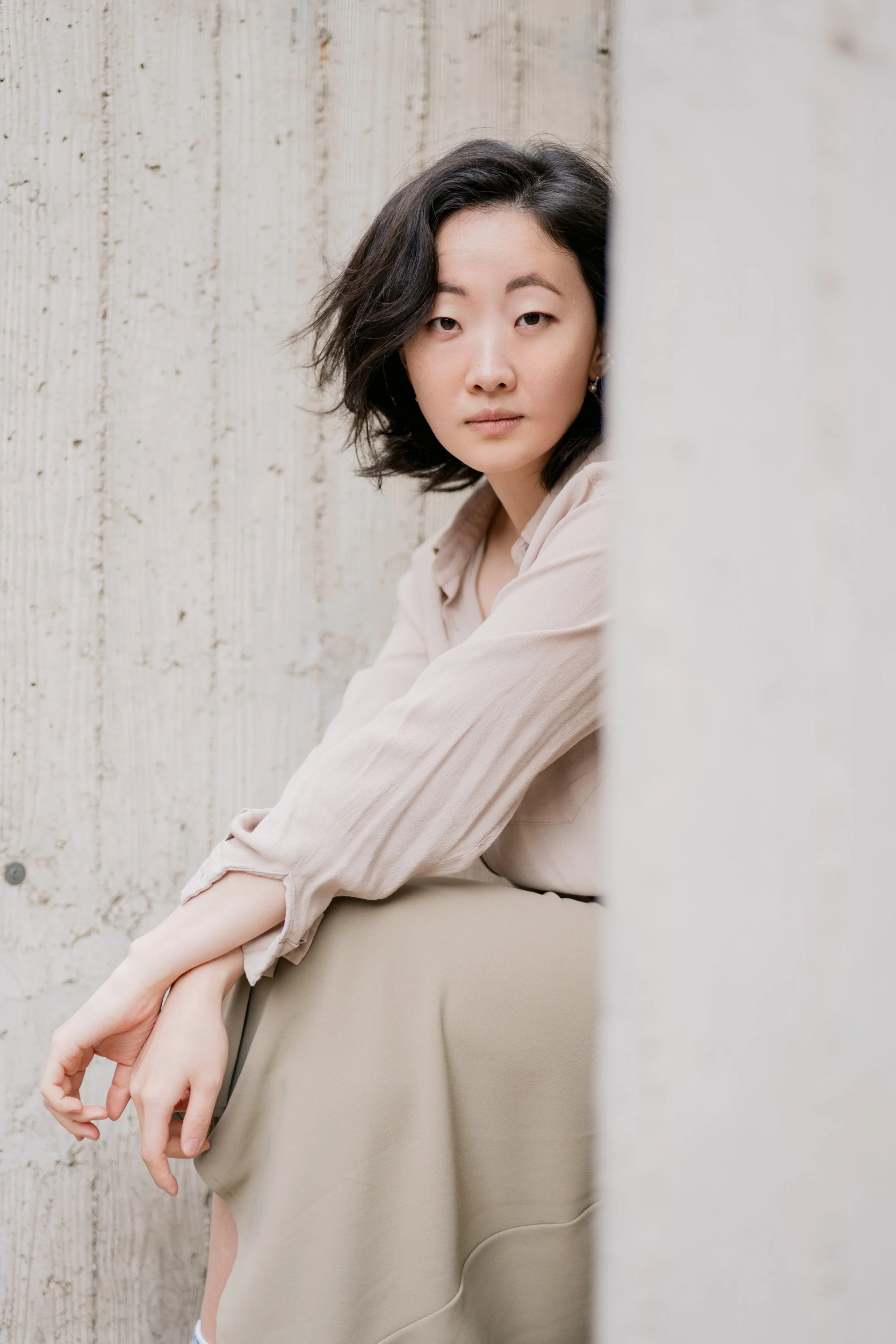 Editorial Portrait of woman in Seoul, South Korea