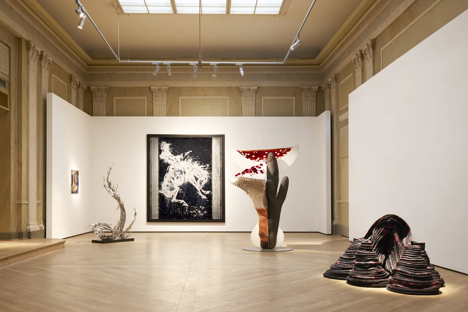 Zheng Lu ‘Wave’ , Carsten Höller ‘Giant Triple Mushroom’, Katrine Helmersson ‘Pochoir’ .
