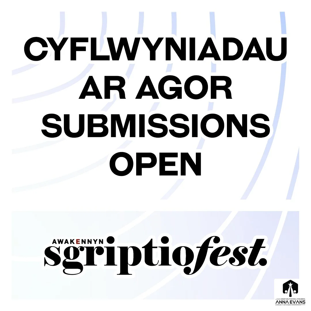 SGRIPTIOFEST: Galwad am ysgrifennwyr, cyfarwyddwyr a pherfformwyr! 
