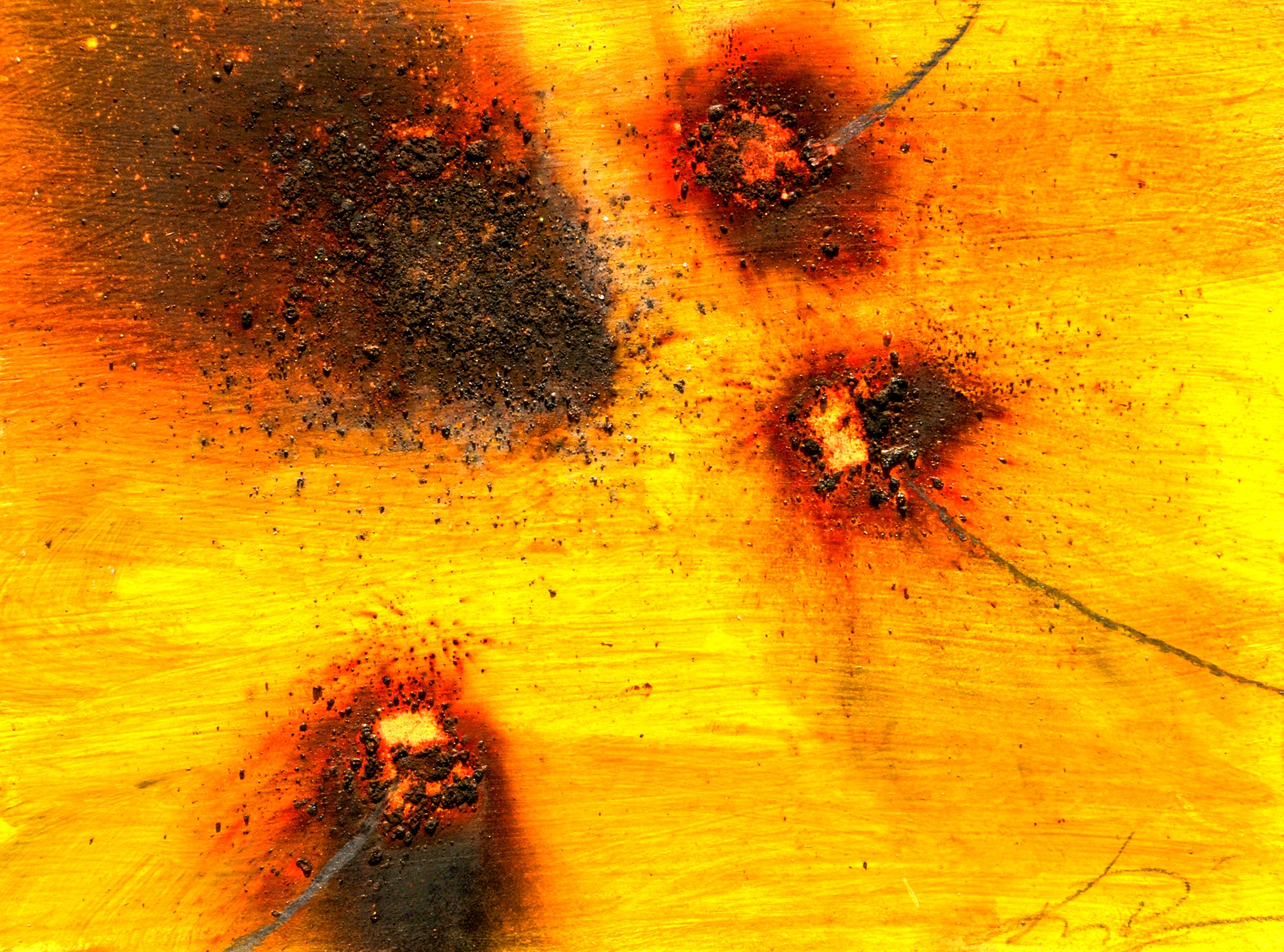 FIRE FLOWERS - VII (GUNPOWDER DANDELIONS)