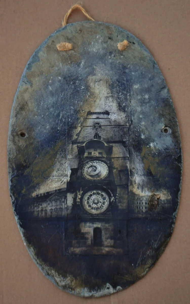 Astrolological Clock - Prague (Slate Version)