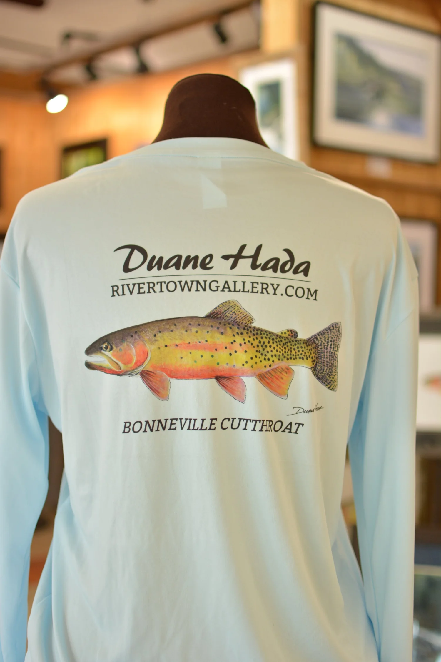 Cutthroat Trout Fishing Shirt — Rivertown Gallery