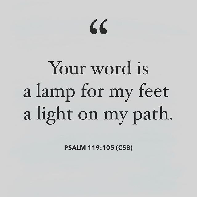 Let his Word lead you