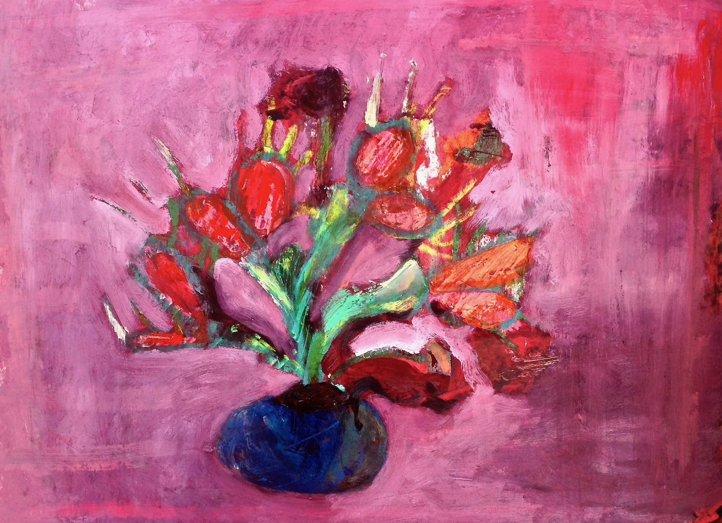 "Venus Flytraps in Red"