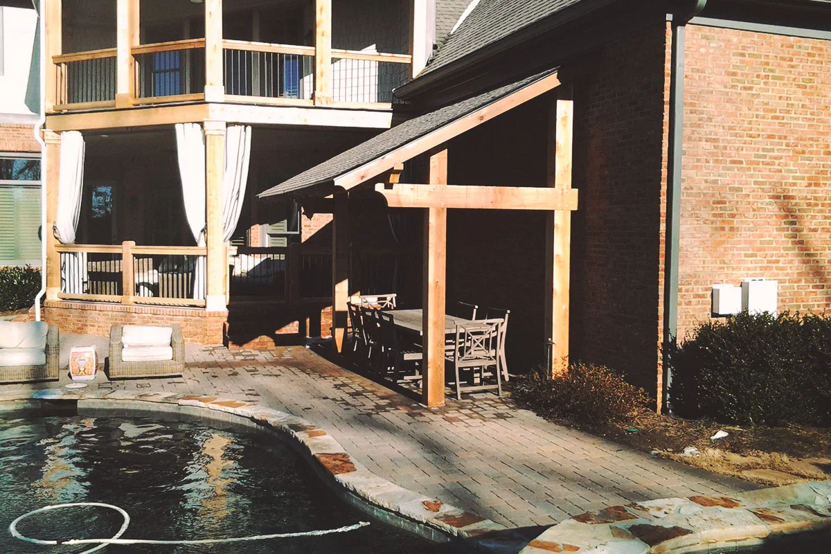 attached pavilion