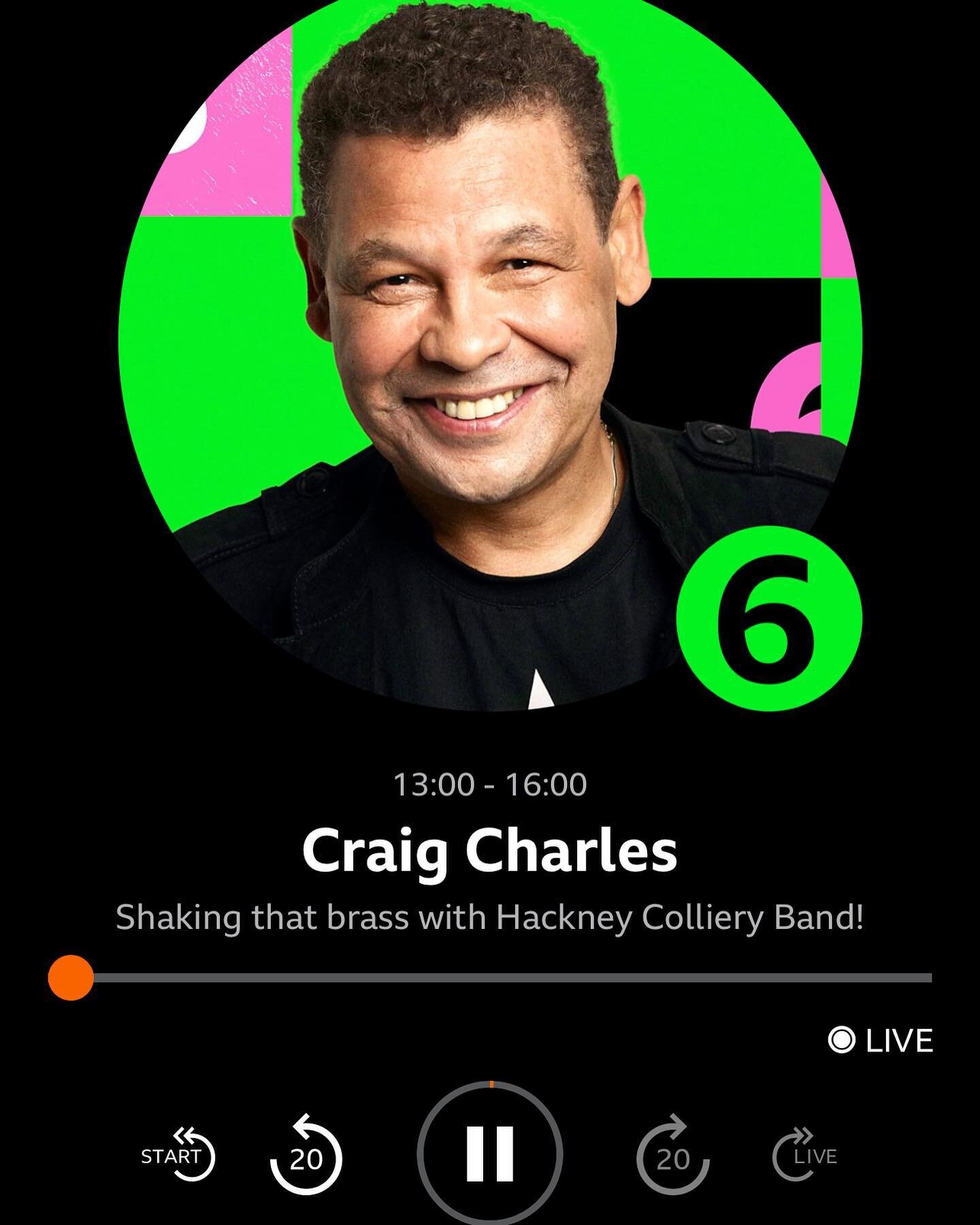 We are featured on @craigcharlesfunkandsoul @bbc6music show this afternoon! Interview with @stevepretty and mix including choice cuts from our friends @fanfareciocarlia_official @dontproblemband @bollywoodbrassband (as well as a stone cold classic by