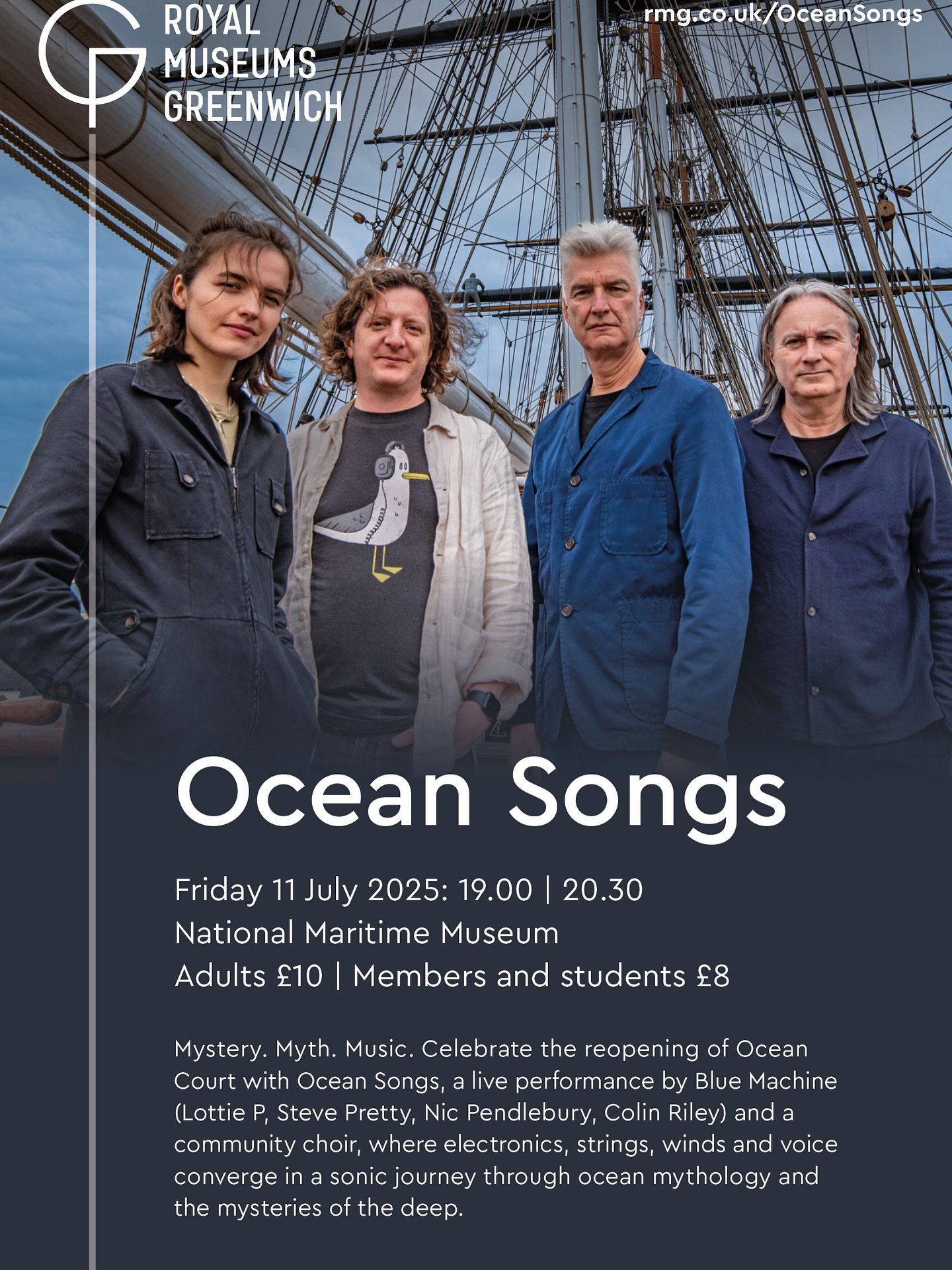 Very excited to be working with incredible musicians @nic.pendlebury @colinriley_composer @goatgirlofficial on this fascinating and ambitious project of ocean-themed music, all held together by the amazing  logistical support of @kate.dornan1 

Premi