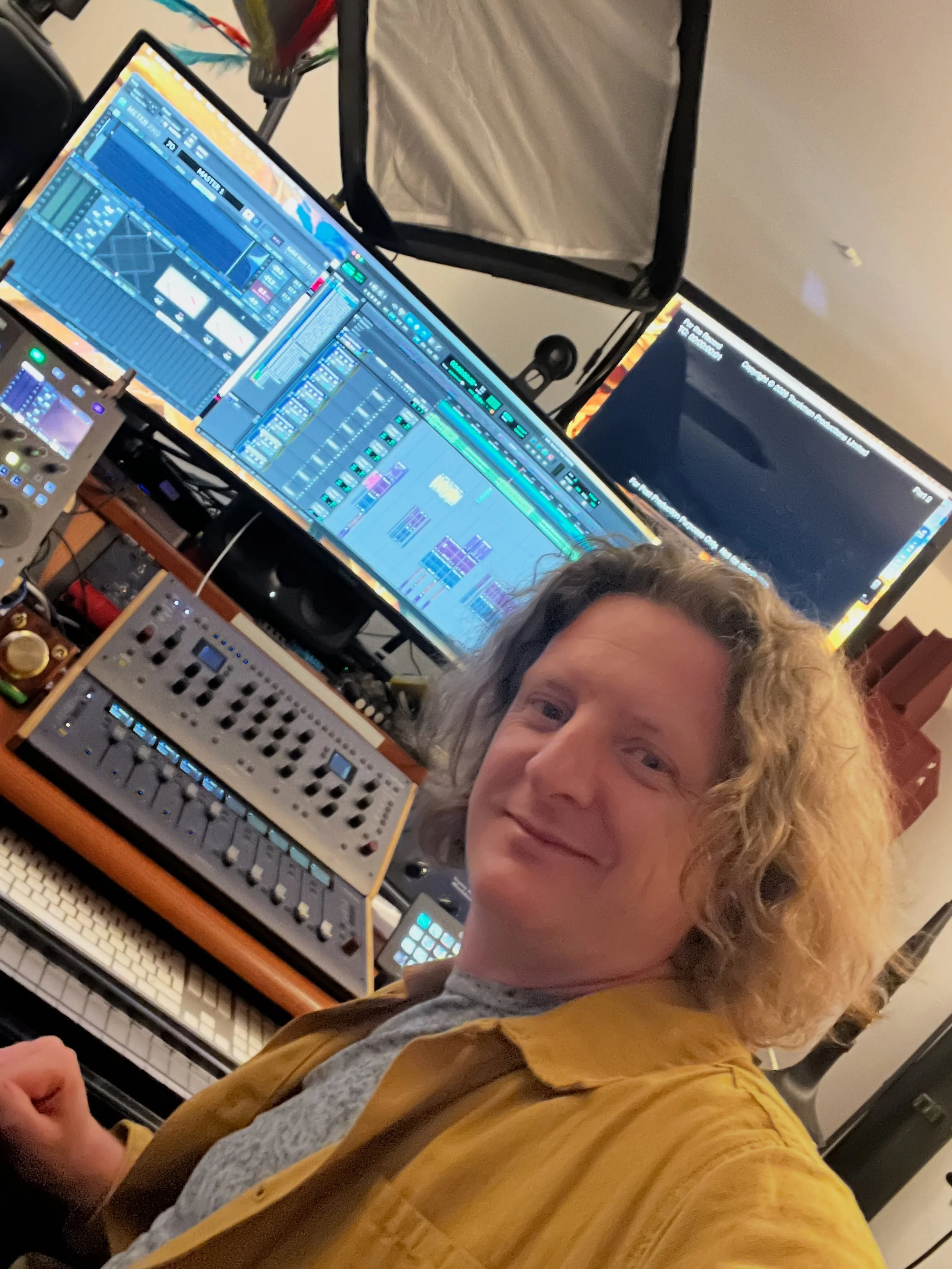 Having a blast mixing the absolutely epic @thecosmicshamblesnetwork music documentary &lsquo;For the Record&rsquo;. 

@trunkmanuk and I first conceived of this years ago and he&rsquo;s done an incredible job of pulling together literally hundreds of 