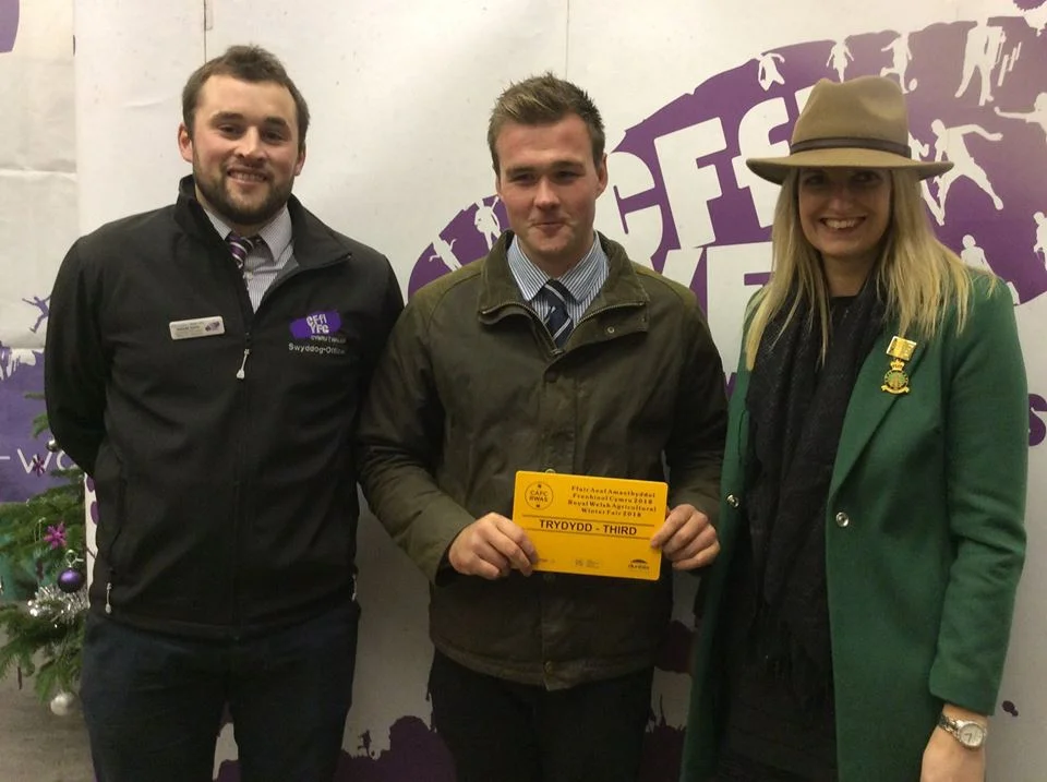 George Morgan, Teme Valley YFC - 3rd place Under 26 Lamb Carcass Judging.