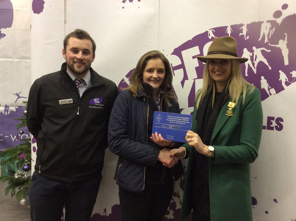Carys Powell, Penybont YFC - 2nd place Under 18 Lamb Carcass Judging