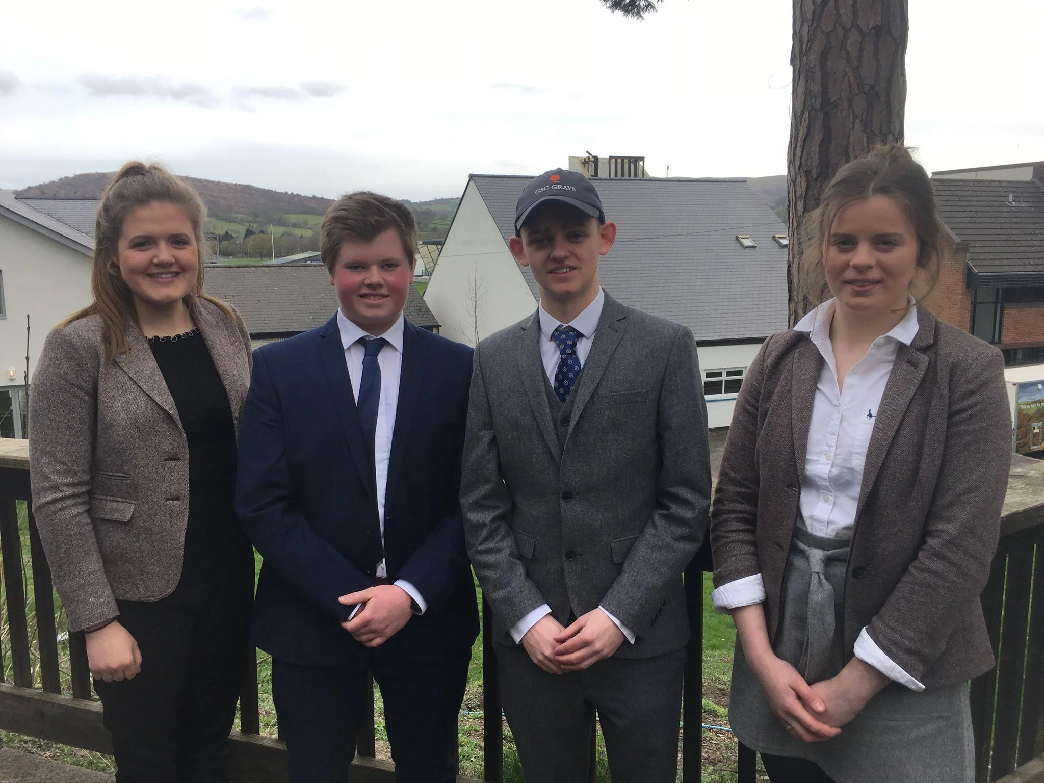 Gemma Price, Mark Nixon, Ben Chilman & Elizabeth Preston in the Intermediate Brainstrust competition.