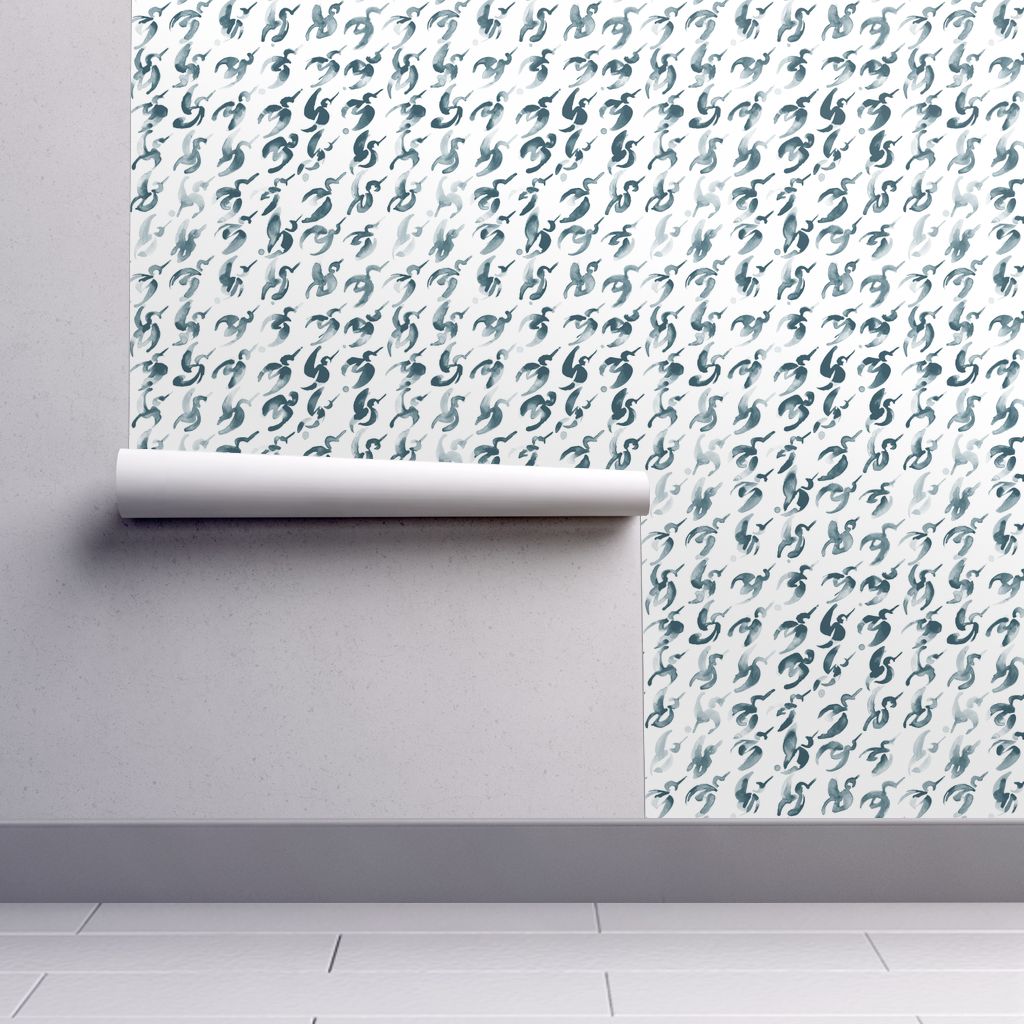 akHOME Roostery Hummstooth Autumn Teal Wallpaper.jpg