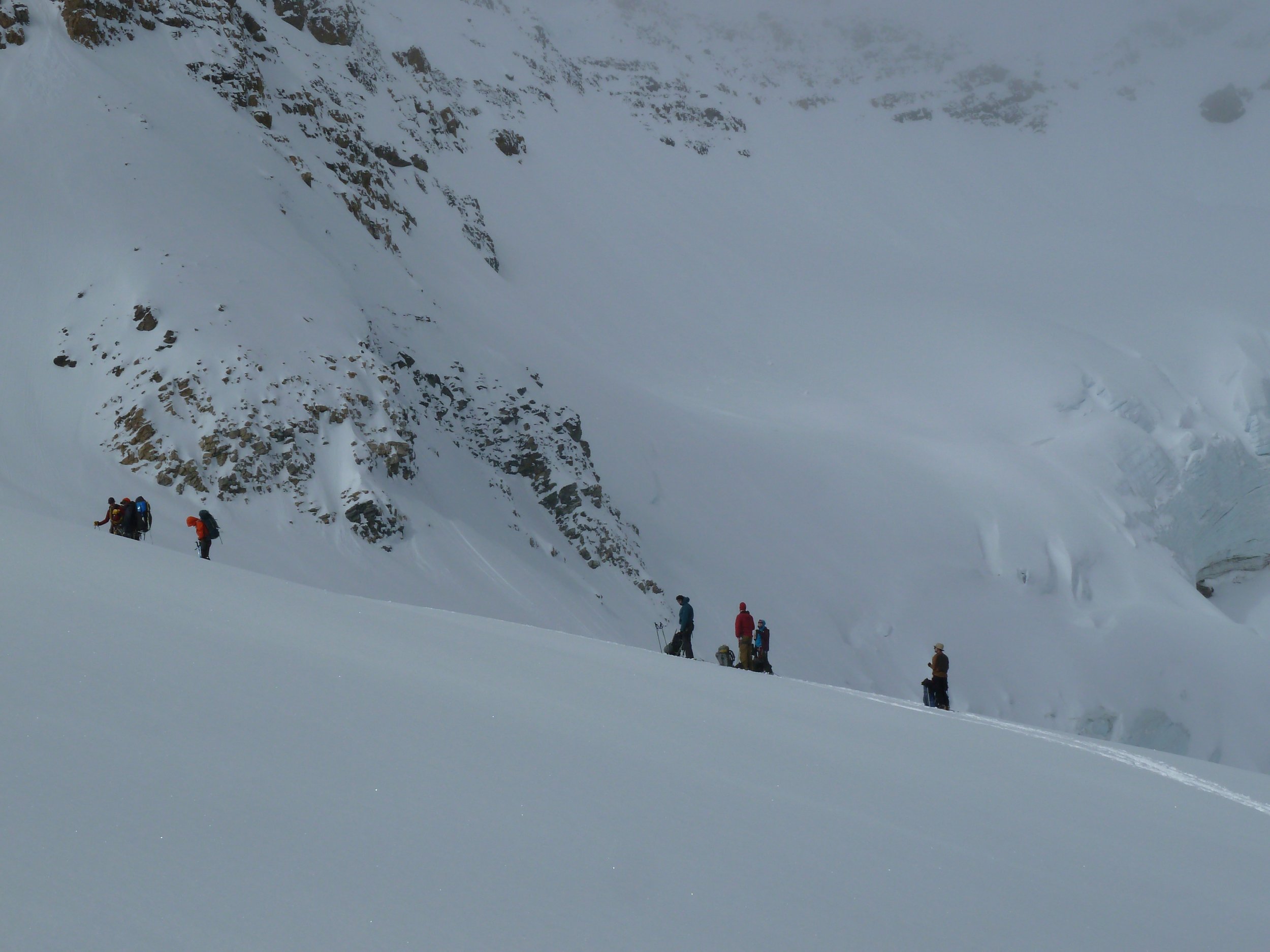 On the Yoho Glacier