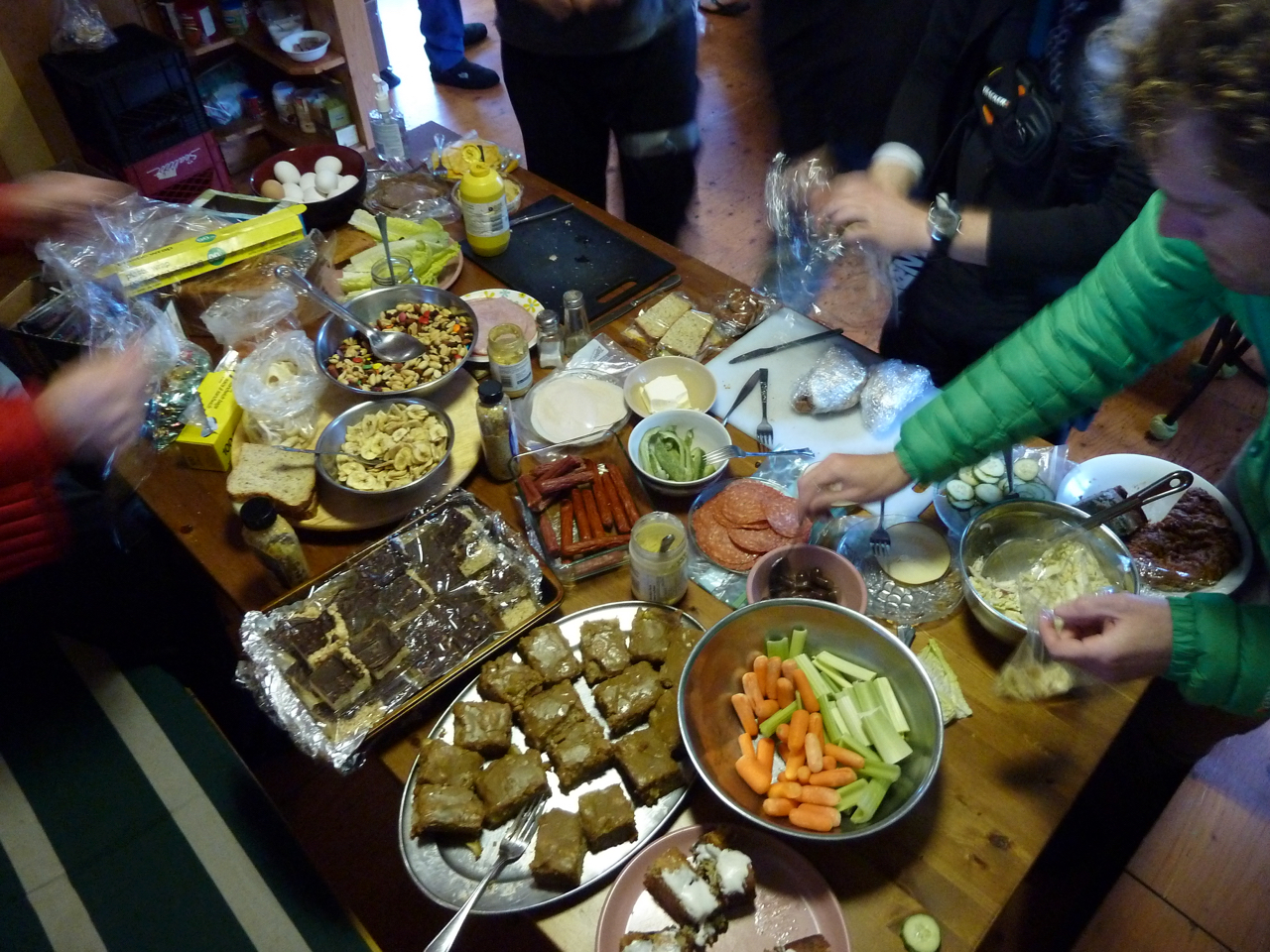 The lunch table