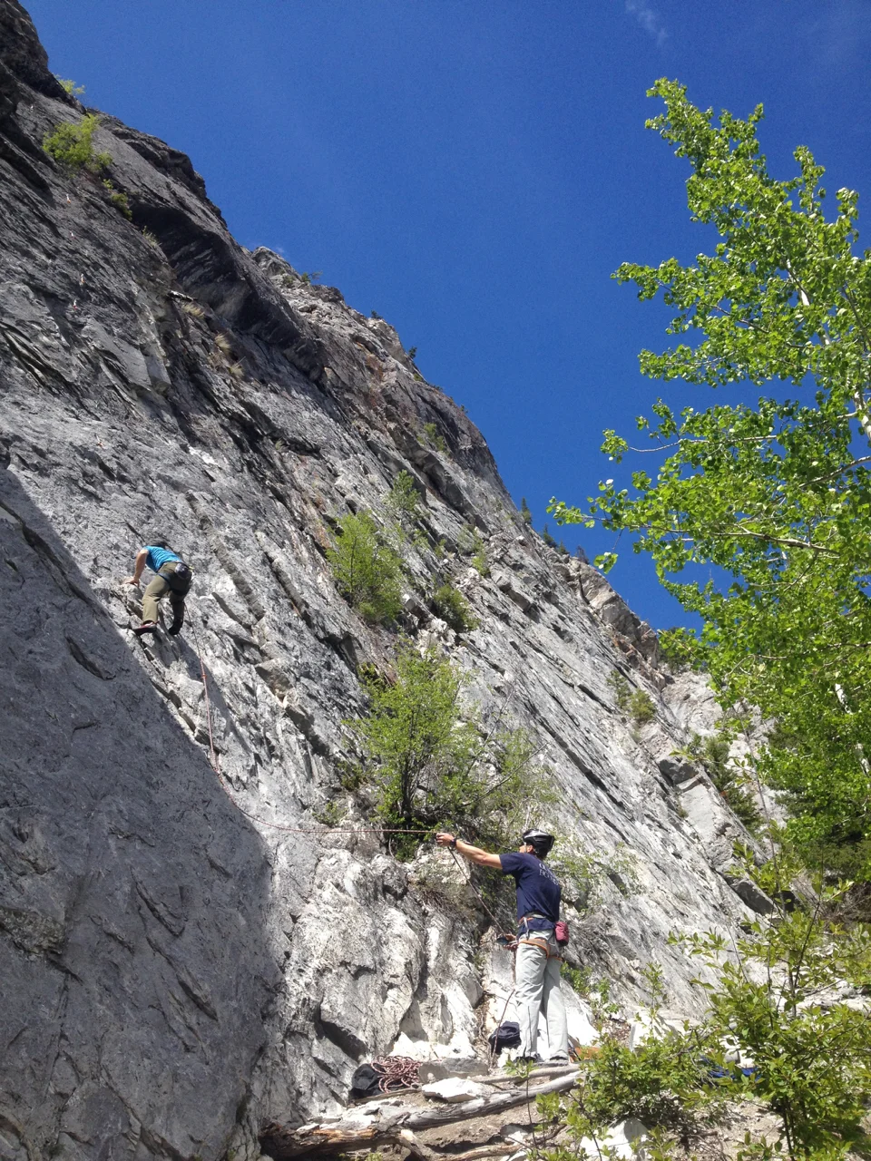 The Black Band area, just a few minutes from downtown Banff