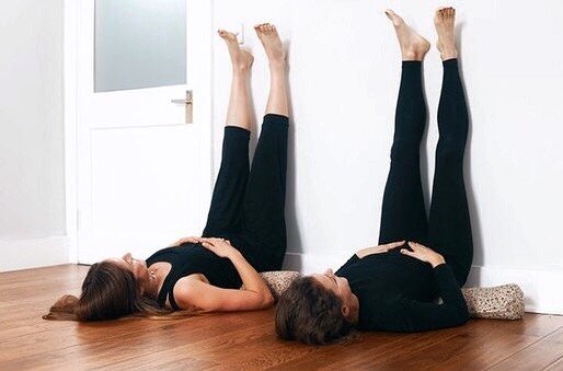 Has it been a stressful week? Have you been feeling a little cloudy from fatigue? Want to delve into deep relaxation? Find a wall in a quiet place, rest your legs up and breathe! We are avid supporters of this pose and it&rsquo;s releasing power. If 