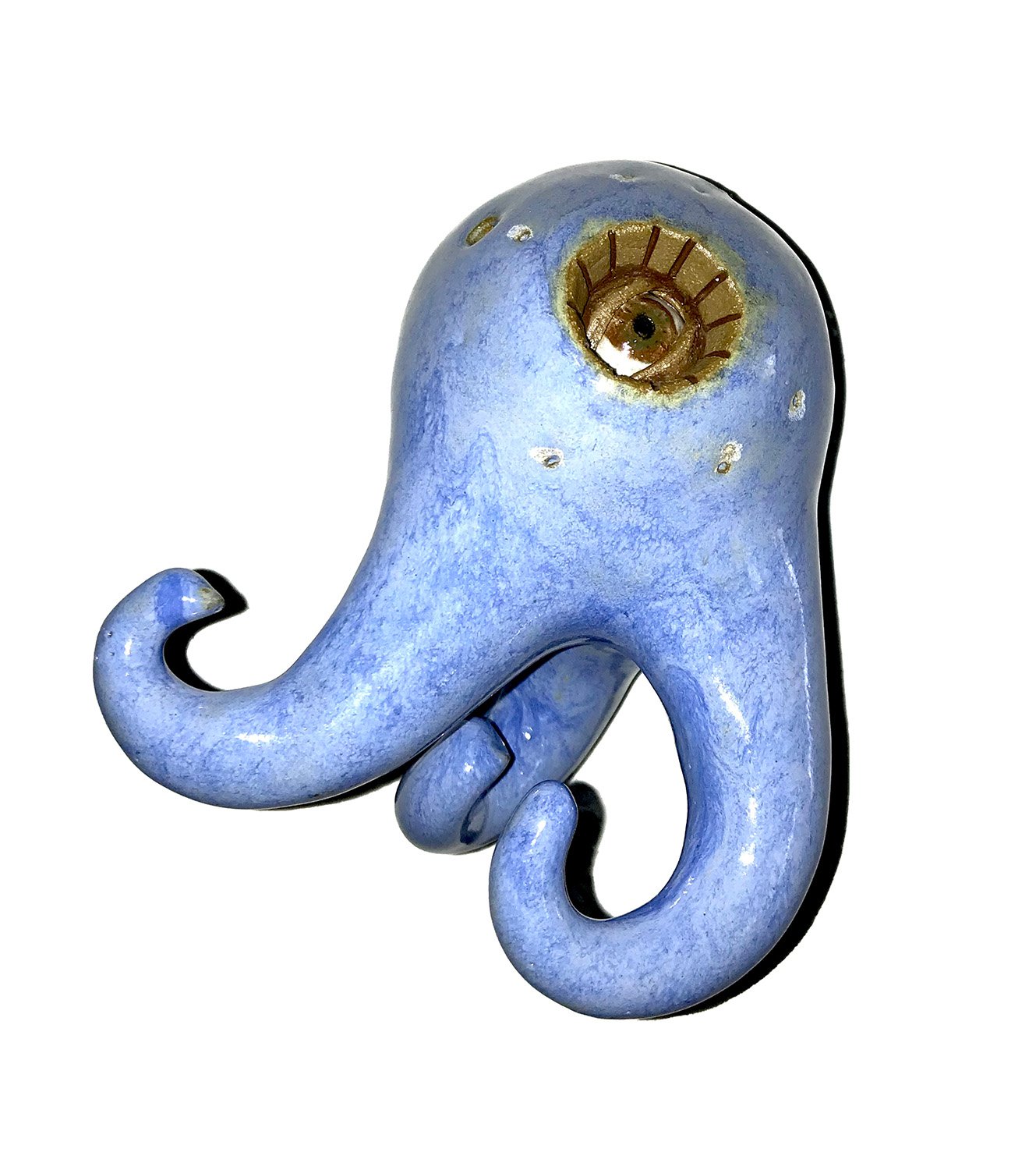 Susan Budge, "Blue Squid", 2020, ceramic