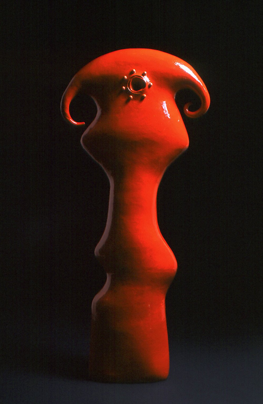  Susan Budge,  Eros , 2001, glazed stoneware, 52 x 21 x 8 inches. Photo by Swain Edens.&nbsp; 