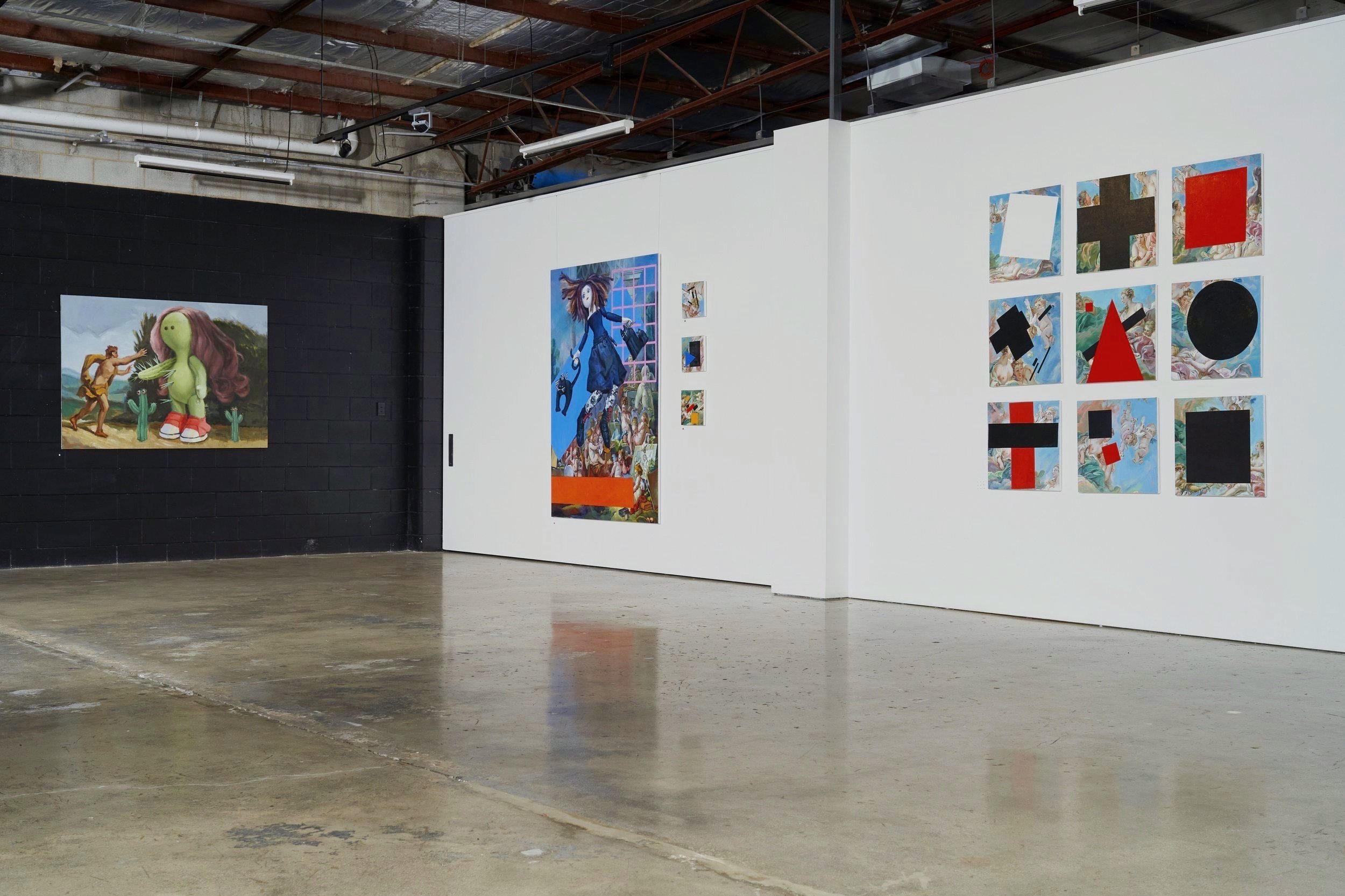 Aerfeldt installation view - 'Counter Histories' 2021