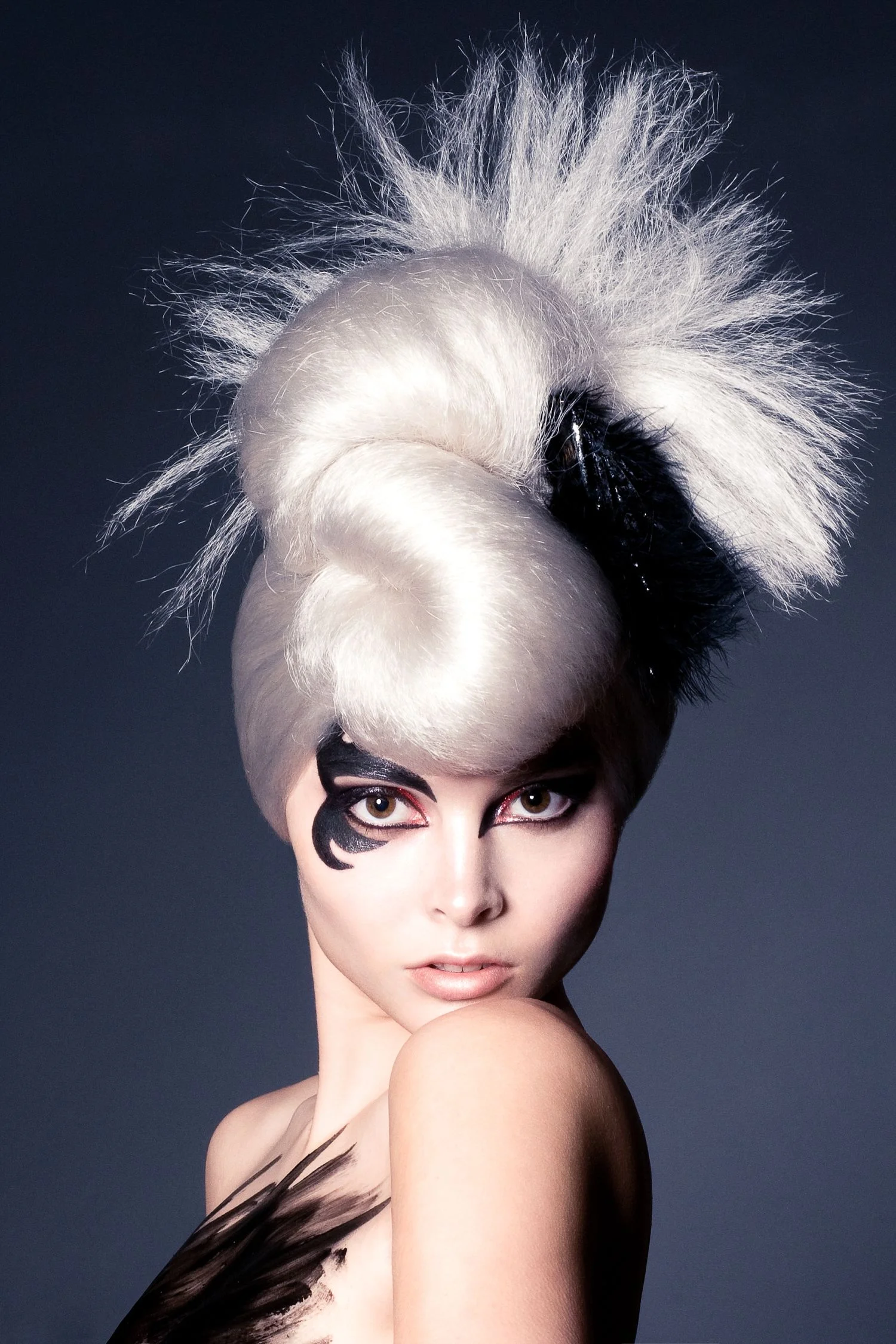 model Ayla hair Marco Arena & Team make-up Ira Möller