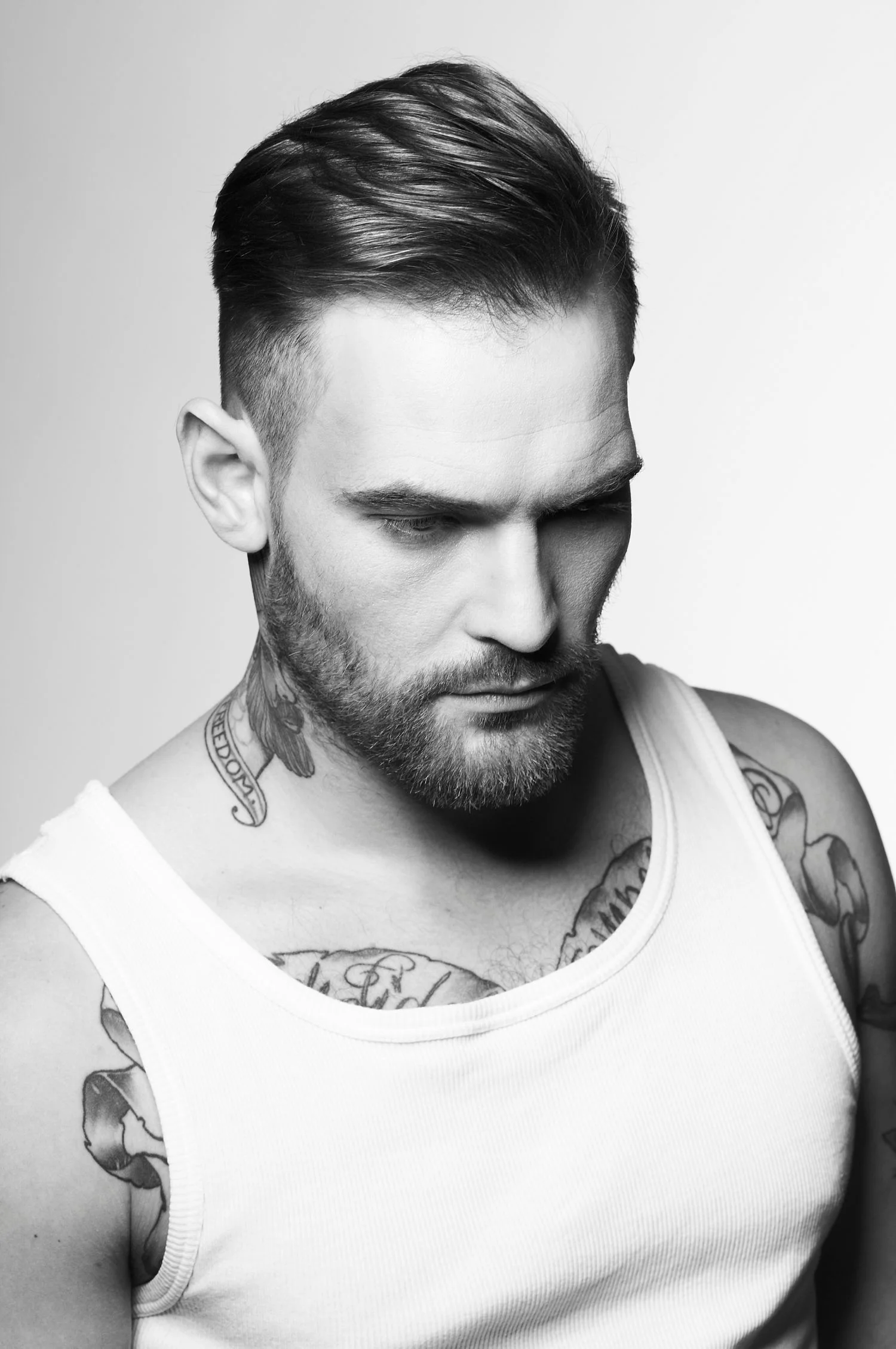 model Philipp hair Marco Arena & Team make-up Anette Zieske / Döndü Avan