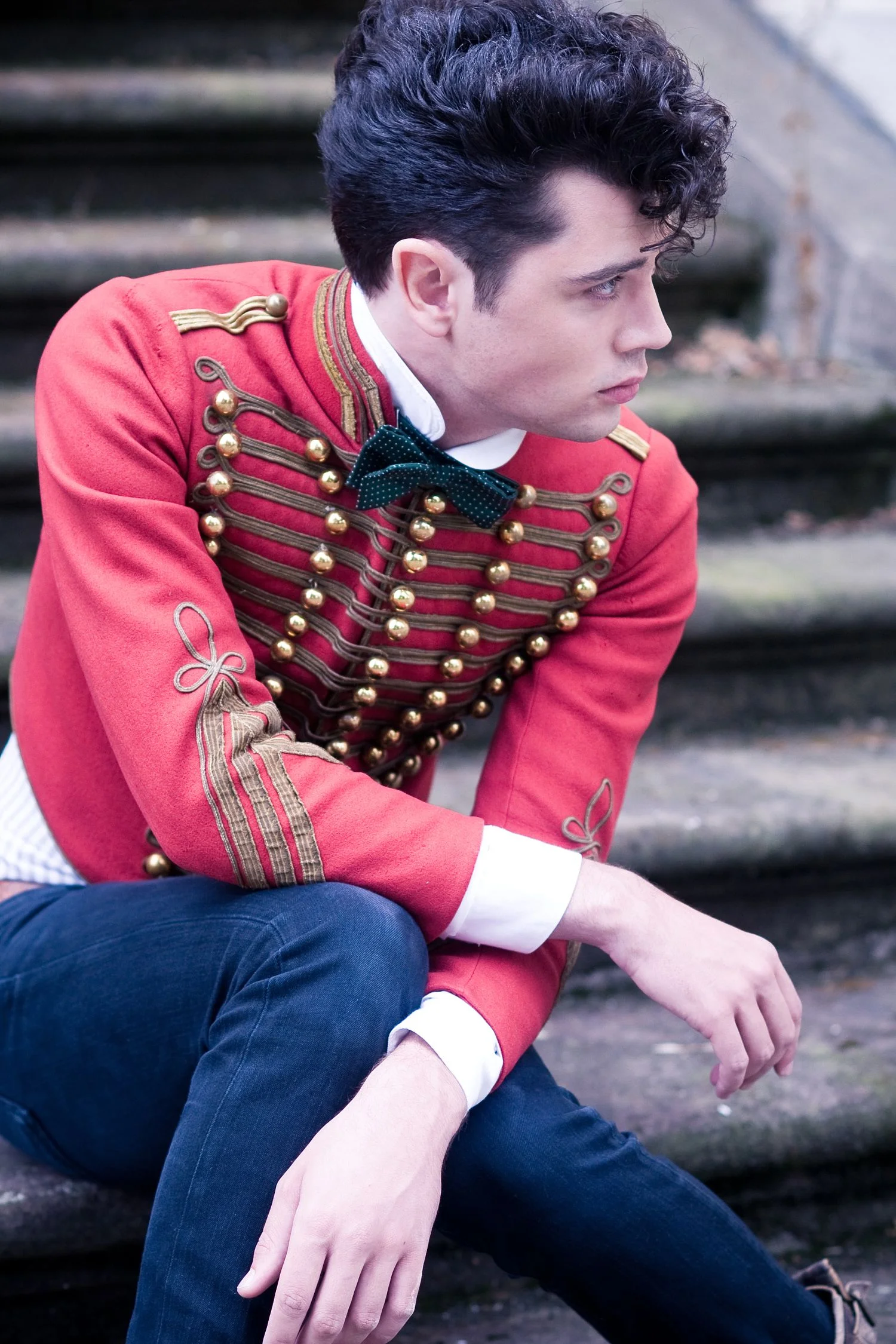 model Dominik hair Marco Arena & Team make-up Ira Möller styling Hair-Arena / Corinna Saric