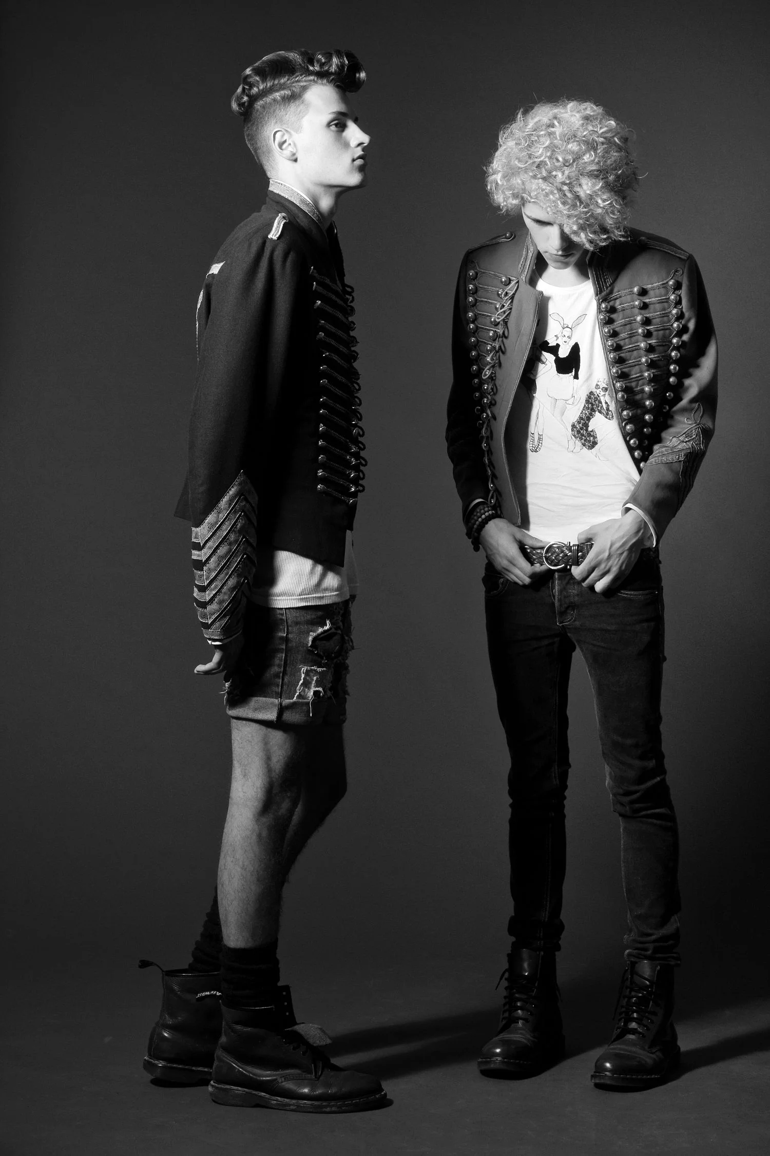 models Mike & Yannik hair Marco Arena & Team make-up Ira Möller styling Hair-Arena / Corinna Saric