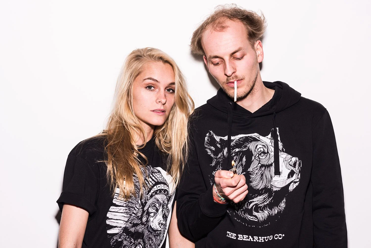 Wild Wood Gallery & Store models Nora & Sven