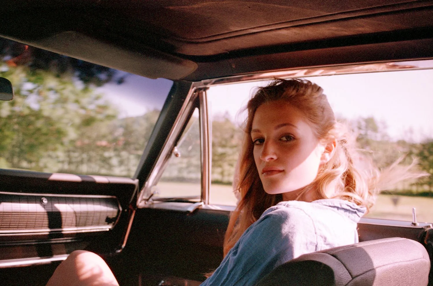 model Hannah hair & make-up Sabine Bierschenk styling Corinna Saric car Alex