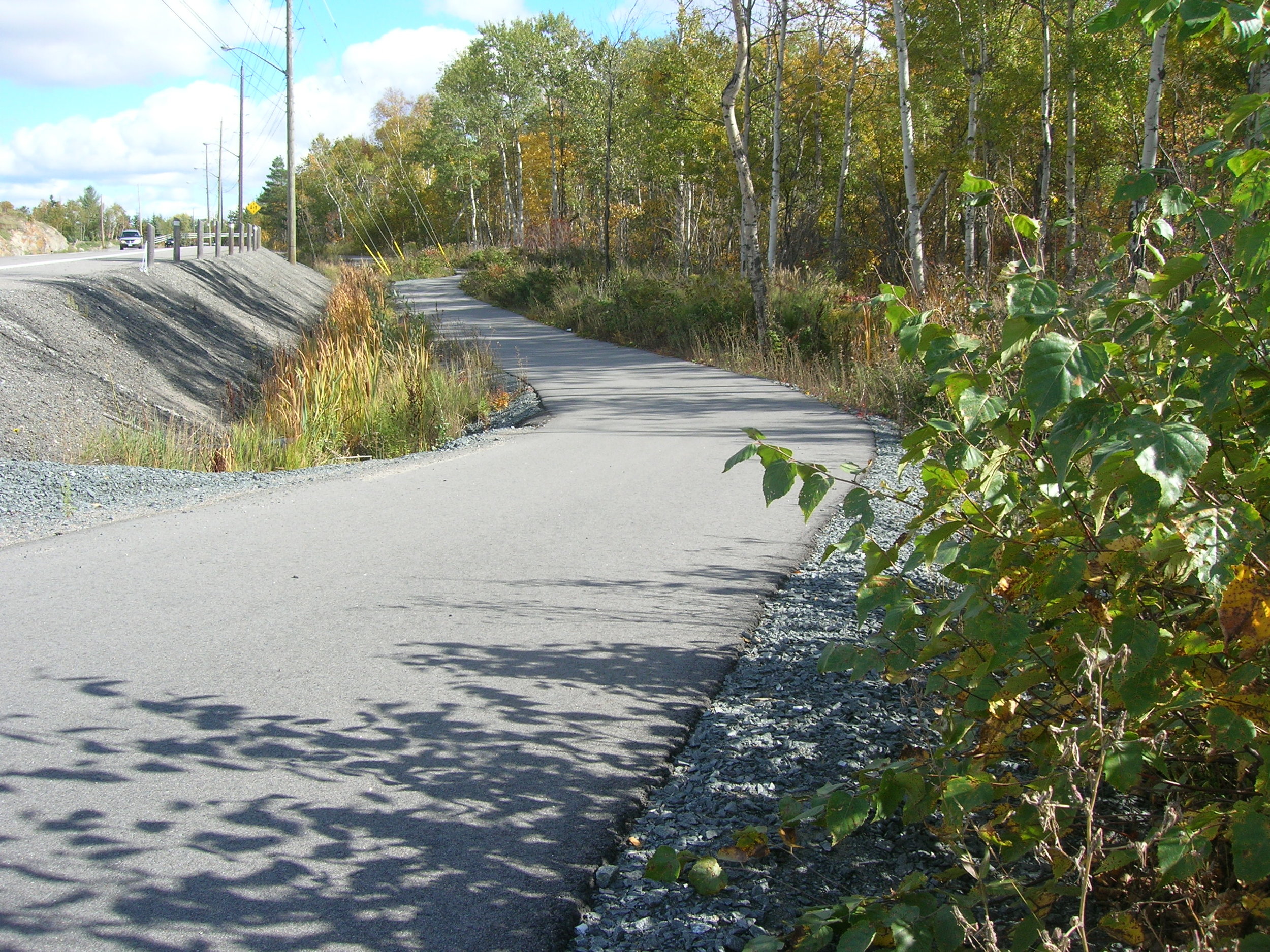 Ramsey Lake Cycling Path.JPG