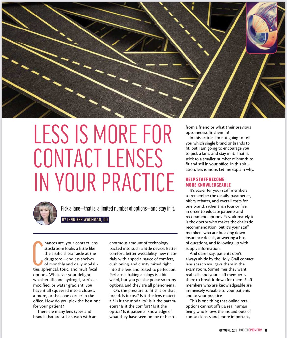 Modern Optometry: Contact Lenses