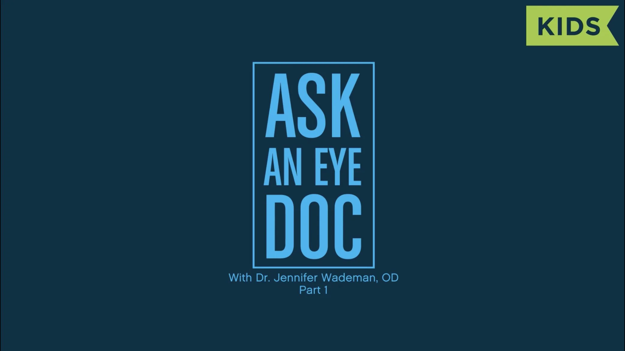 Ask An Eye Doc