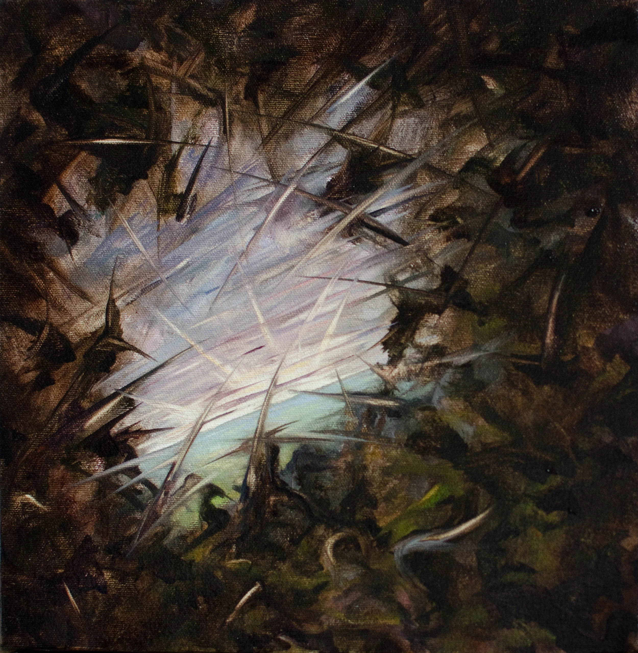   In Sight &nbsp;No.3 &nbsp; 12/12" &nbsp;oil/canvas  