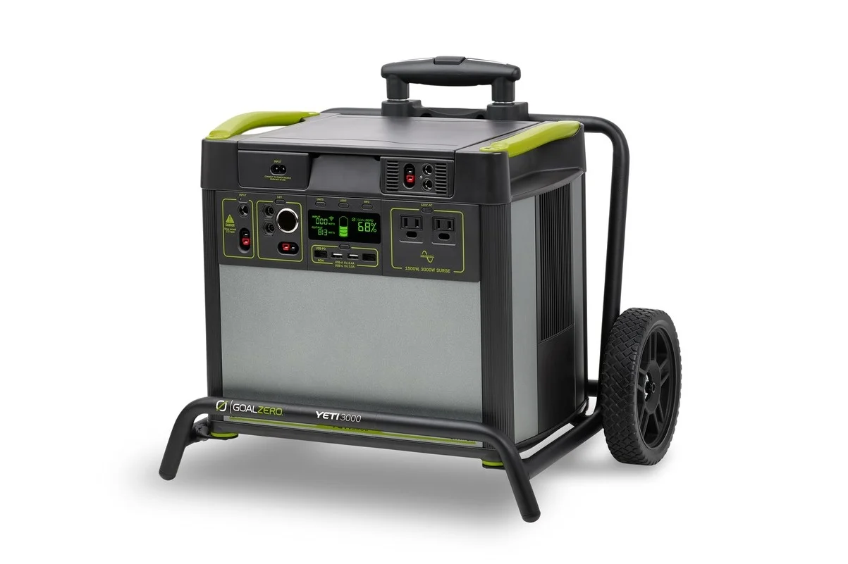 Goal Zero Yeti 3000 Lithuim Power Station with WIFI + Boulder 200 Briefcase Solar Kit l Solar Kit 2 l Tiny Life Supply.jpg