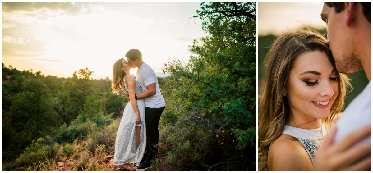  Engagement photos in Sedona, Arizona. 