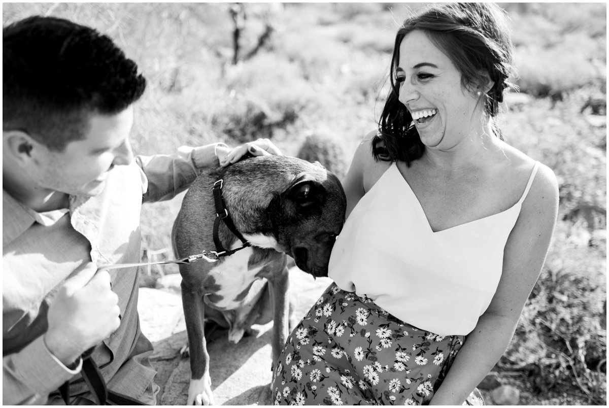  Desert Mountain Engagement Photos at McDowell Mountain in Scottsdale, Arizona 