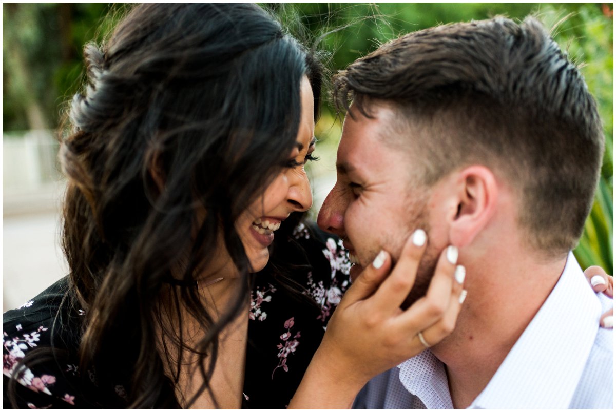  Fun and Colorful Engagement Photos at Scottsdale Civic Center in Scottsdale, Arizona 