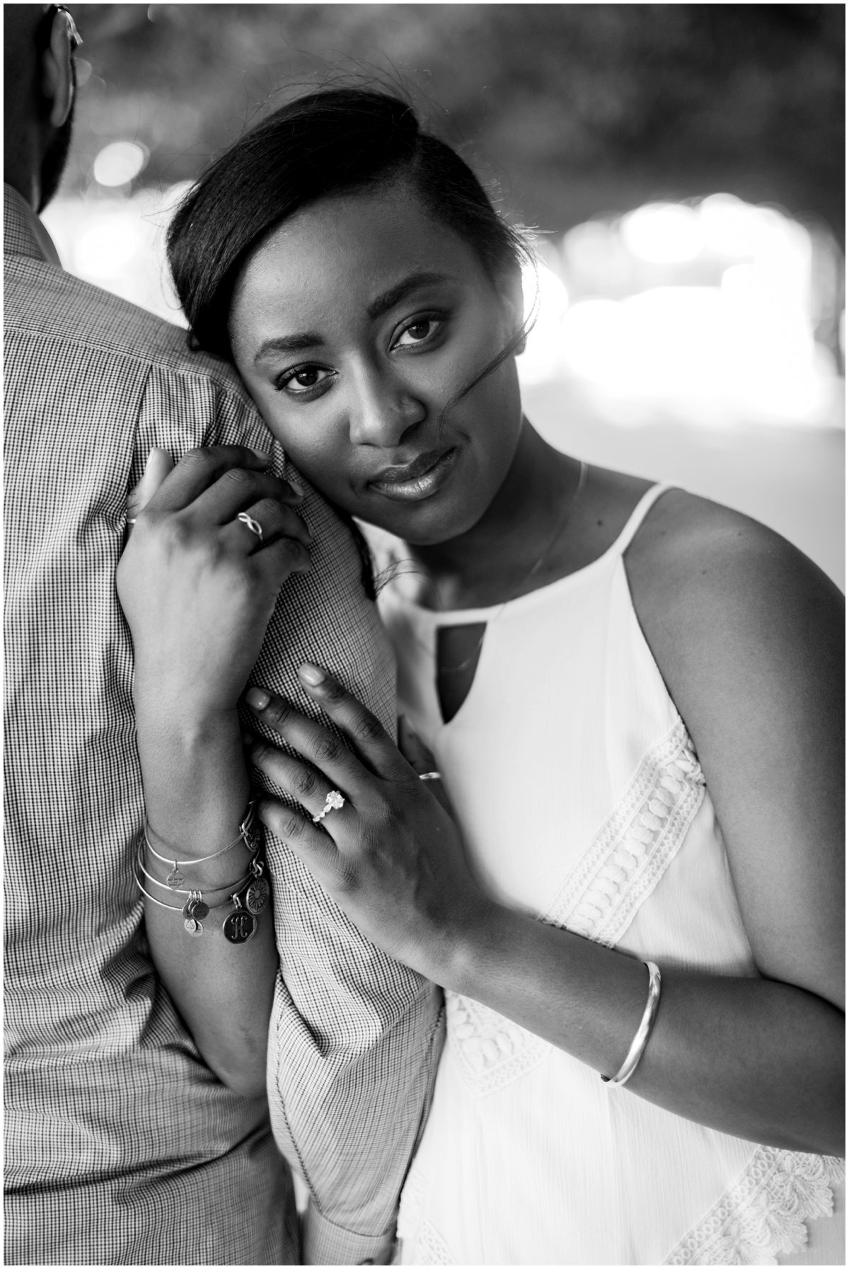  Interracial Couple Engagement Photos in Mesa at Mesa Center for the Arts.&nbsp; 